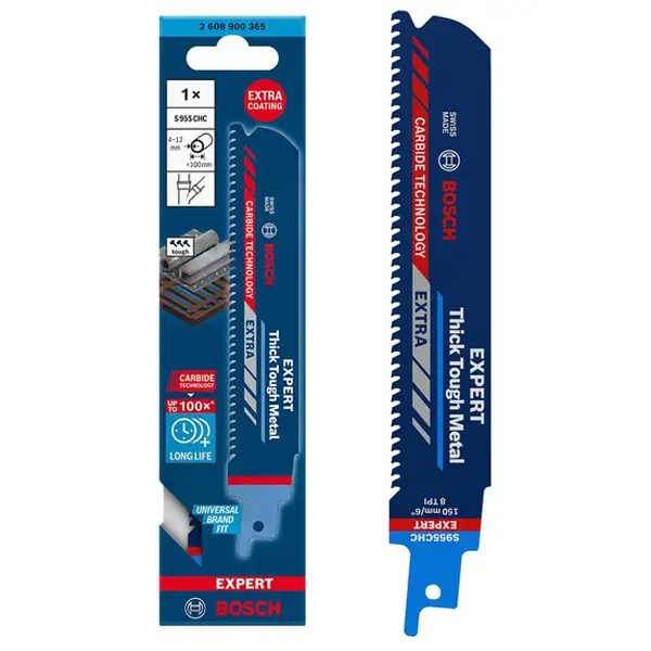 150mm Lưỡi cưa kiếm sắt EXPERT Bosch S995CHC (2608900365)