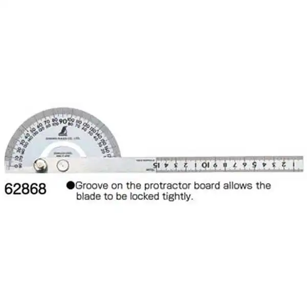 150mm Thước đo góc Shinwa 62868