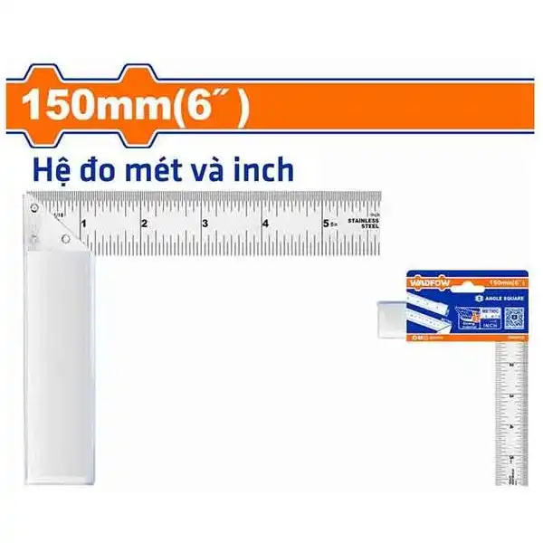 150mm Thước ke vuông Wadfow WSR2915