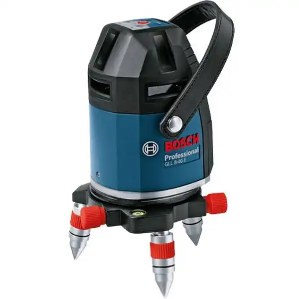 15m Máy cân mực 8 tia laser đỏ Bosch GLL 8-40 SET