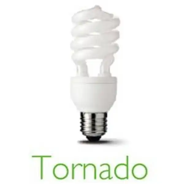 15W-Xoắn Bóng Compact Tornado WW-Ánh sáng vàng
