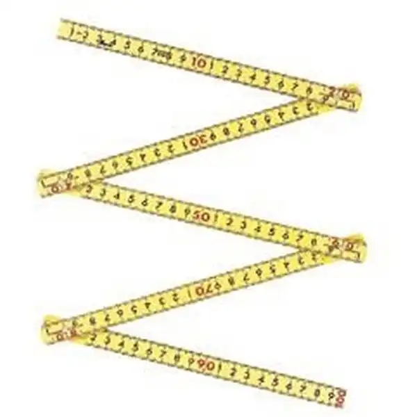 15x1000mm dày 3mm Thước lá gấp Shinwa 78605
