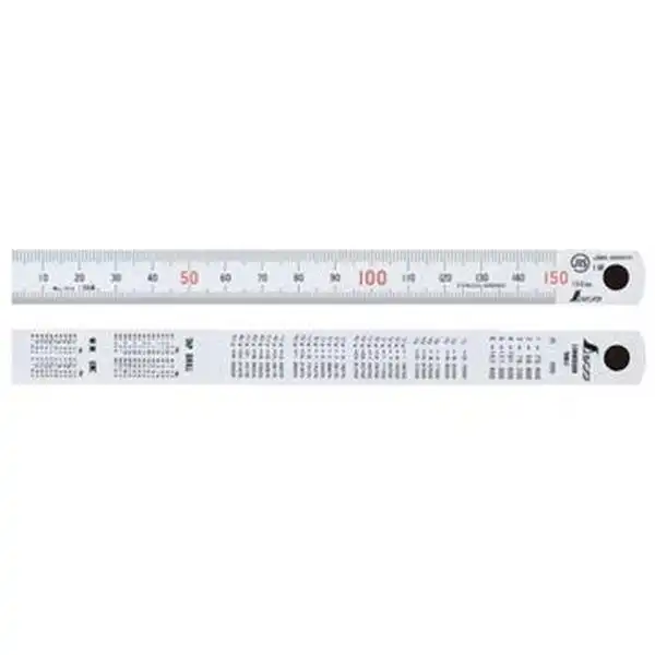 15x150mm dày 0.5mm Thước lá Shinwa 13005