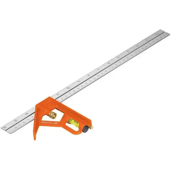16 inch (400mm) Thước ê ke thủy đo góc vuông Truper 14381 (ECT-16)