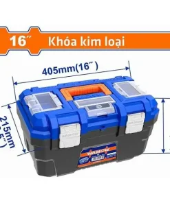16 inch Thùng đựng đồ nghề khóa kim loại Wadfow WTB3316
