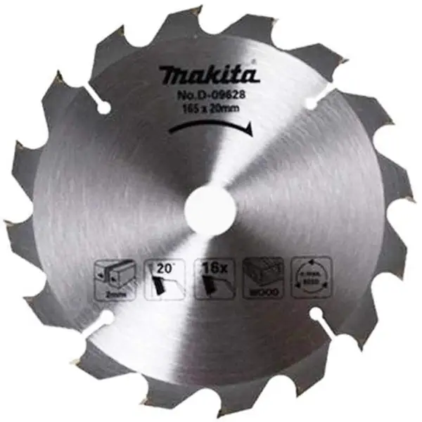165mm Lưỡi cưa gỗ Makita D-09628
