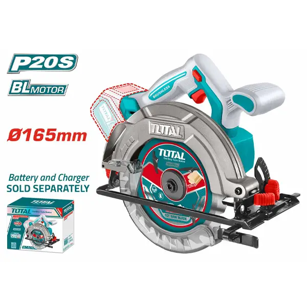 165mm Máy cưa đĩa dùng pin 20V Total TSLI1652 (Chưa Pin & Sạc)