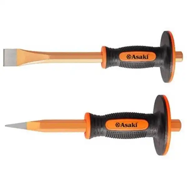 16mm x 300mm Đục sắt mũi nhọn Asaki AK-9643