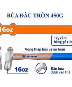 16Oz (450g) Búa bi cán gỗ Wadfow WMB5316