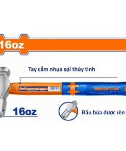 16Oz (450g) Búa bi cán nhựa cao su Wadfow WHM5316