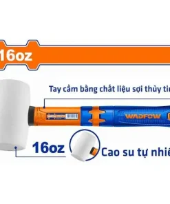 16Oz (450g) Búa cao su trắng mềm cán nhựa Wadfow WHM7304