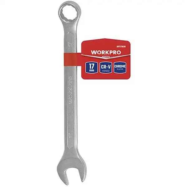 17mm Cờ lê vòng miệng thép CR-V Workpro WP273038