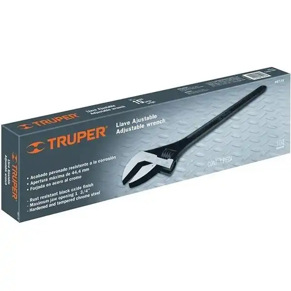18 inch (450mm) Mỏ lết đen Truper 15498 (PET-18)