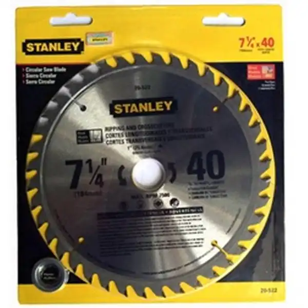 184 x 25.4 x 60T Đĩa cưa gỗ hợp kim 60 răng Stanley 20-523