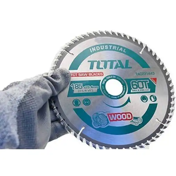 185mm Lưỡi cưa gỗ hợp kim 60 răng Total TAC231443