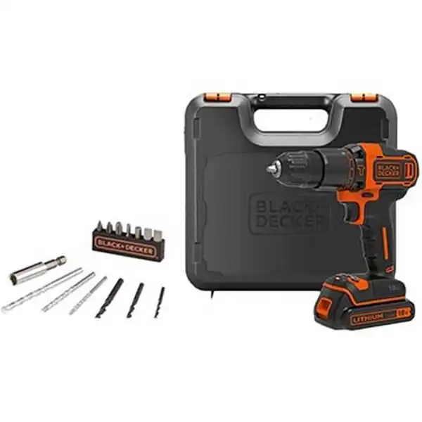 18V Máy khoan vặn vít dùng pin Black & Decker BDCHD18K