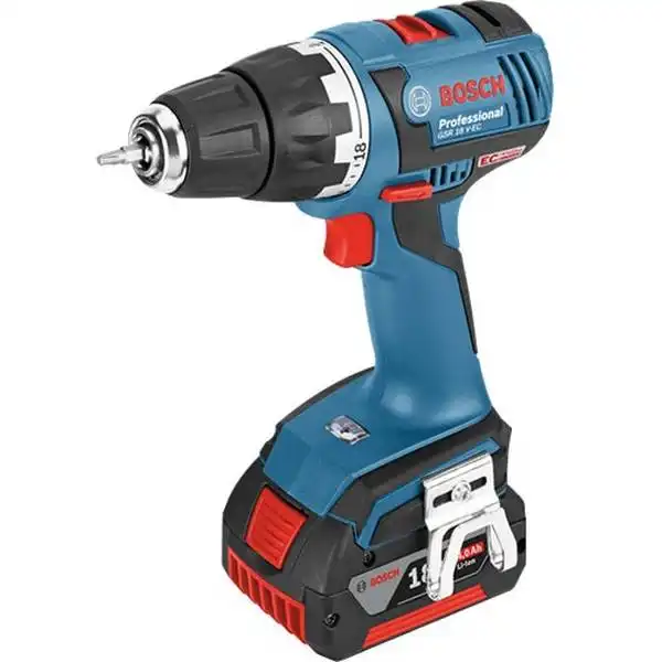 18V Máy khoan vặn vít dùng pin Bosch GSR 18V-EC (nguyên SET)