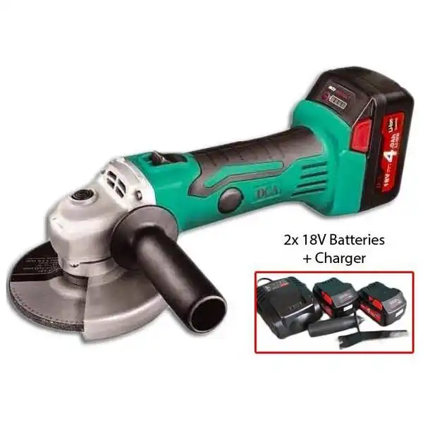 18V Máy mài góc dùng pin 100mm DCA ADSM02-100