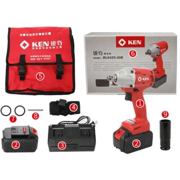 18V Máy siết bu lông dùng pin Ken BL6425-40B