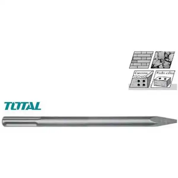 18x400mm Mũi đục nhọn đuôi SDS Max Total TAC1521182