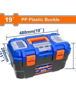19 inch Thùng đựng đồ nghề khóa nhựa Wadfow WTB1319