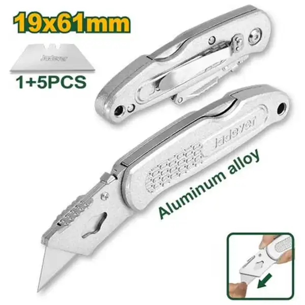 19x61mm Dao rọc giấy xếp gọn Jadever JDSK9461