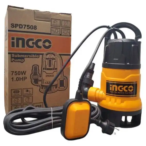 1HP (750W) Máy bơm chìm nước thải Ingco SPD7508