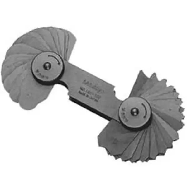 1mm Thước đo bán kính 30 lá Mitutoyo 186-107