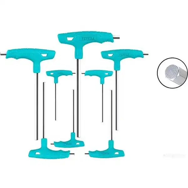 2-10mm Bộ chìa lục giác đầu bằng chữ T 8 chi tiết Total THHW80816