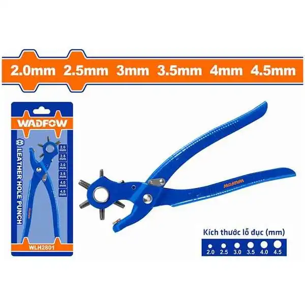 2-4.5mm Kìm bấm lỗ da Wadfow WLH2801
