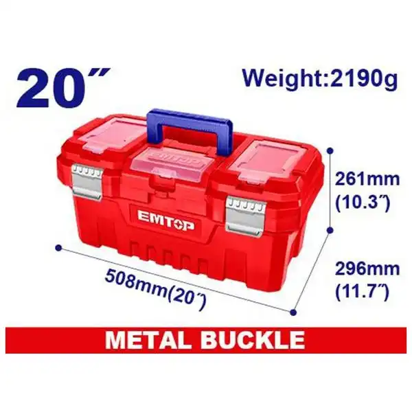 20 inch Thùng đồ nghề khóa kim loại Emtop EPBX2002