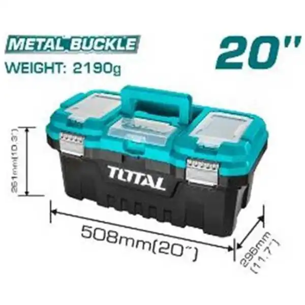 20 inch Thùng đựng đồ nghề khóa kim loại Total TPBX0202