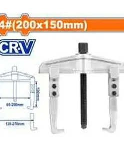 200x150mm Cảo hai chấu chữ H trượt (60-200mm) Wadfow WGP4A04