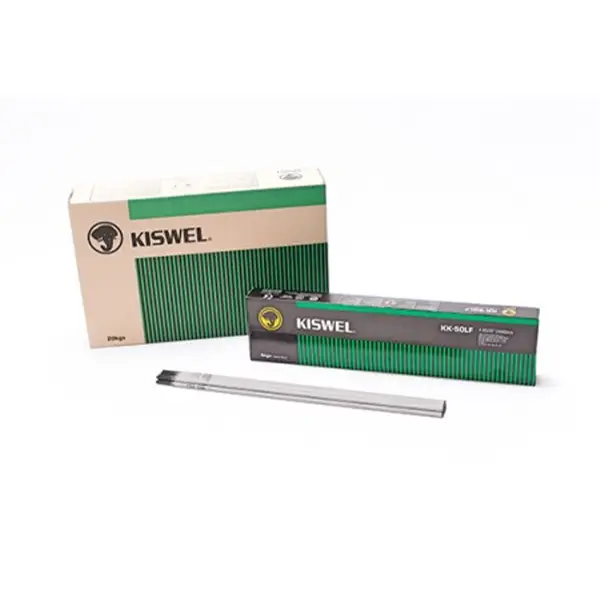 20kg que hàn thép chịu lực Kiswel KK50LF - 5.0 x 450 mm