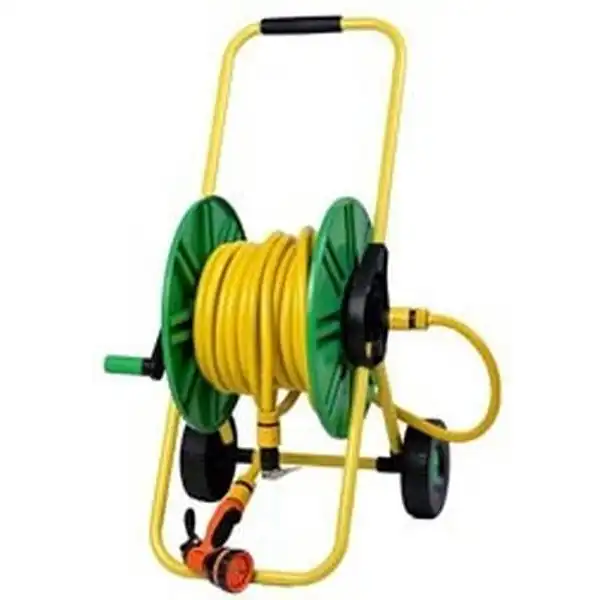 20m Bộ ống nước làm vườn xe đẩy Asaki AK-8818