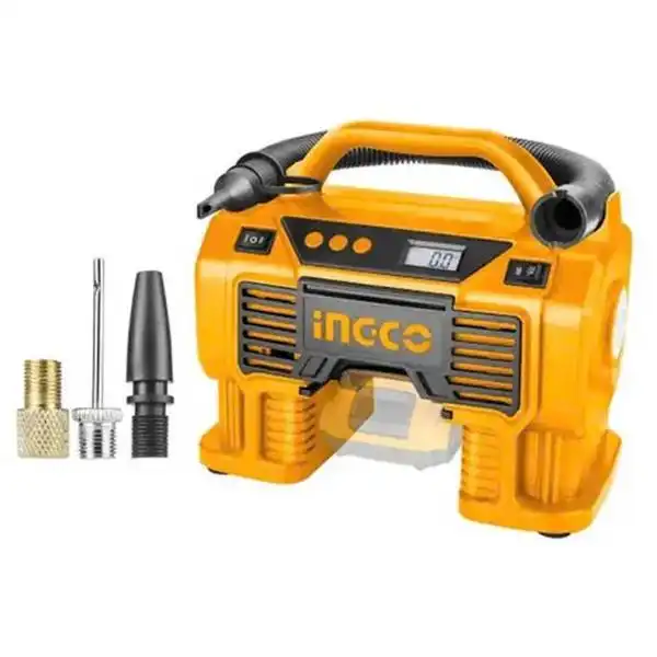 20V Máy bơm hơi lốp xe (chỉ thân máy) dùng pin INGCO CACLI2002