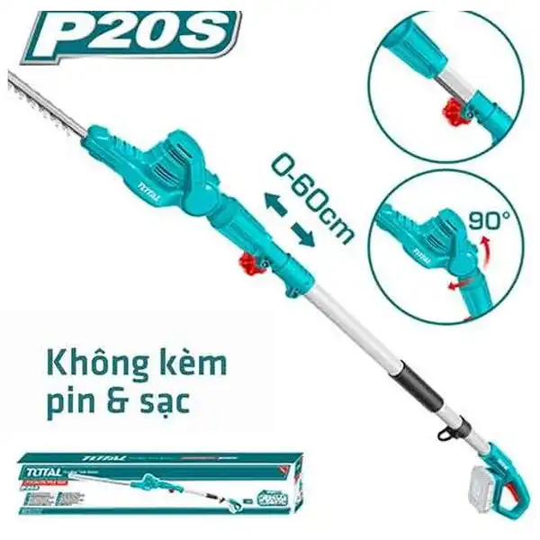 20V Máy cắt cành cao dùng pin (chỉ thân máy) Total TPHT201601