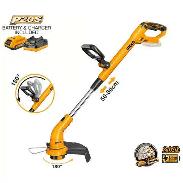 20V Máy cắt cỏ dùng pin Ingco CGTLI20301