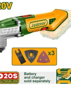 20V Máy cắt góc đa năng dùng pin (chỉ thân máy) Jadever JDMUP5020