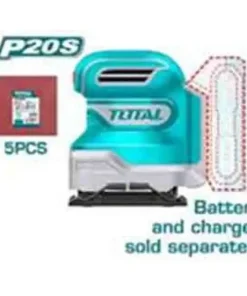 20V Máy chà nhám vuông 110x100mm dùng pin (chỉ thân máy) Total TSHSLI2014