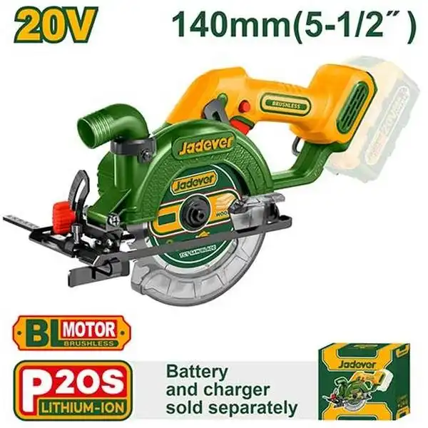 20V Máy cưa đĩa 140mm (chỉ thân máy) Jadever JDLWP5630