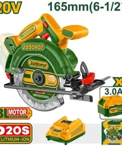 20V Máy cưa đĩa 165mm Jadever JDLWP5521