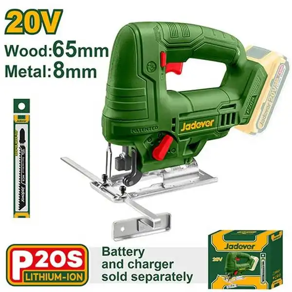20V Máy cưa lọng dùng pin (chỉ thân máy) Jadever JDLS1565