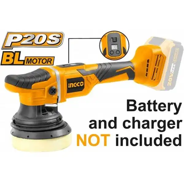 20V Máy đánh bóng 125mm dùng pin Ingco APLI2002