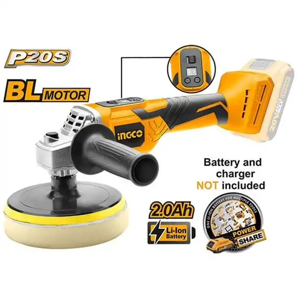 20V Máy đánh bóng dùng pin 150mm Ingco APLI2001