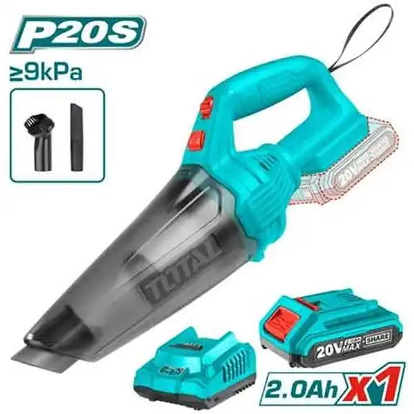 20V Máy hút bụi dùng pin 0.5L Total TVLI20126