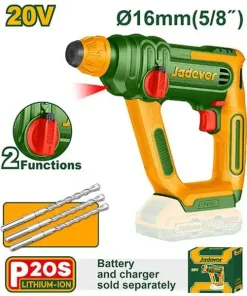 20V Máy khoan búa dùng pin (chỉ thân mày) Jadever JDLM1516