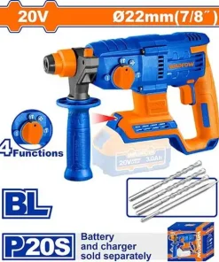 20V Máy khoan búa dùng pin (chỉ thân mày) Wadfow WLM15220