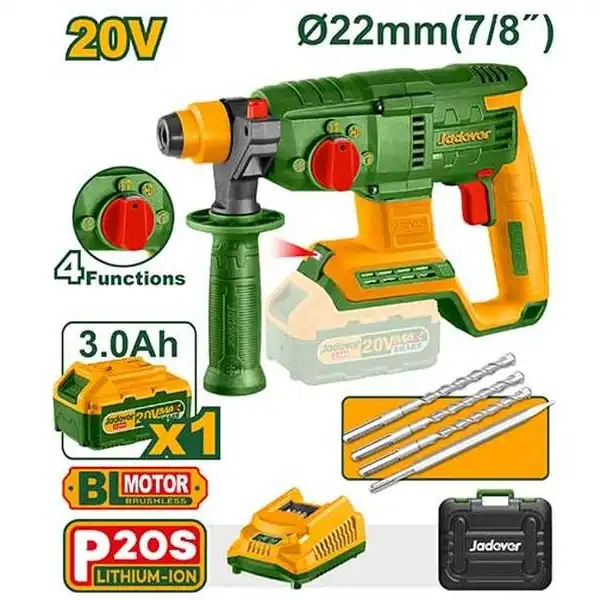20V Máy khoan búa dùng pin Jadever JDLM1522