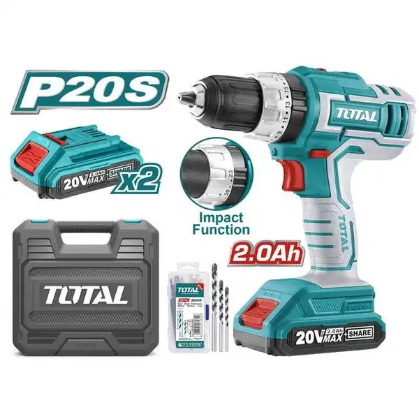 20V Máy khoan búa dùng pin Total TIDLI20031
